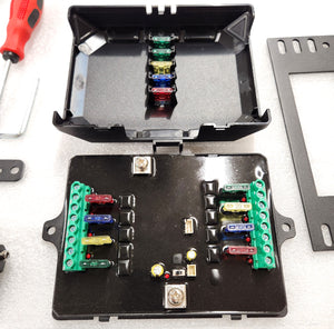 8-Gang Switch Panel Power Distribution System FCK Lightbars