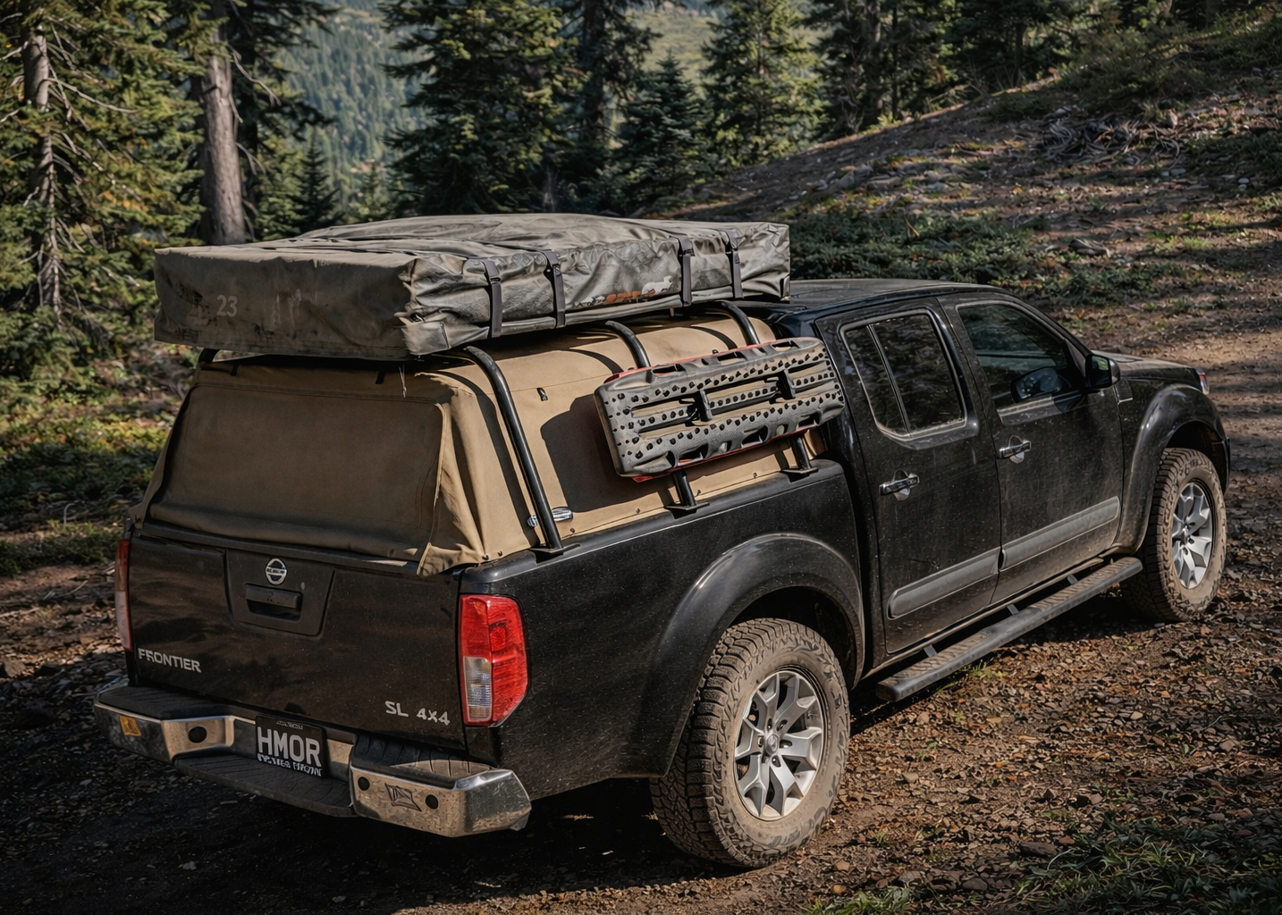 2005-2026 Nissan Frontier Bed Bars 23 Inch Softopper-compatible setup HMOR