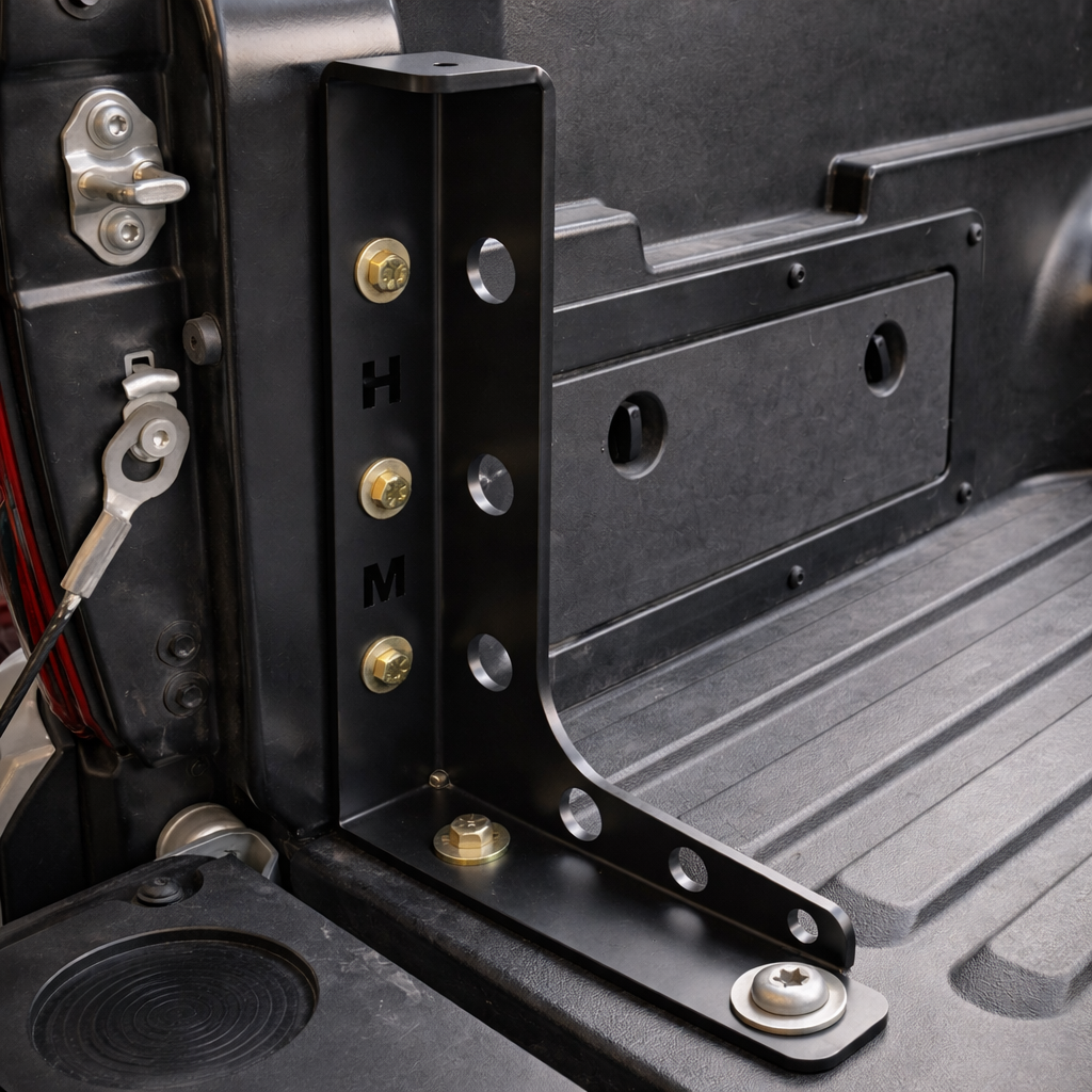 2005-2023 Toyota Tacoma Truck Bed Stiffener Brackets HMOR