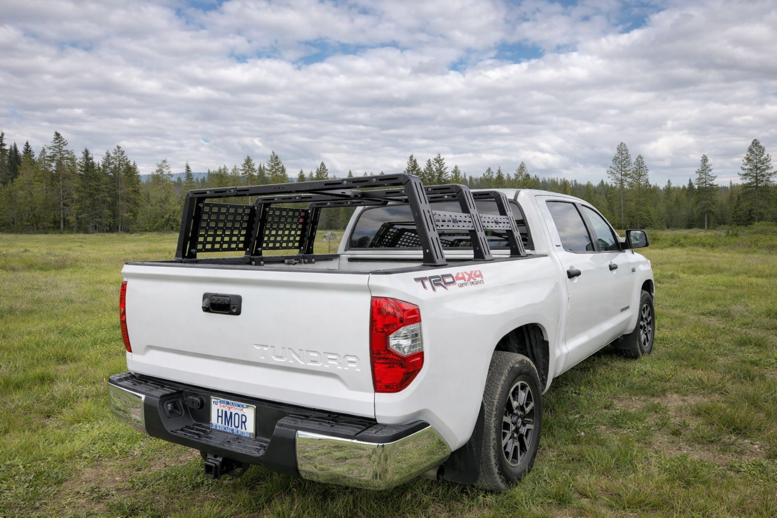 2007-2026 Toyota Tundra ROCK-IT Rack 17 Inch CAD Render View 3 HMOR