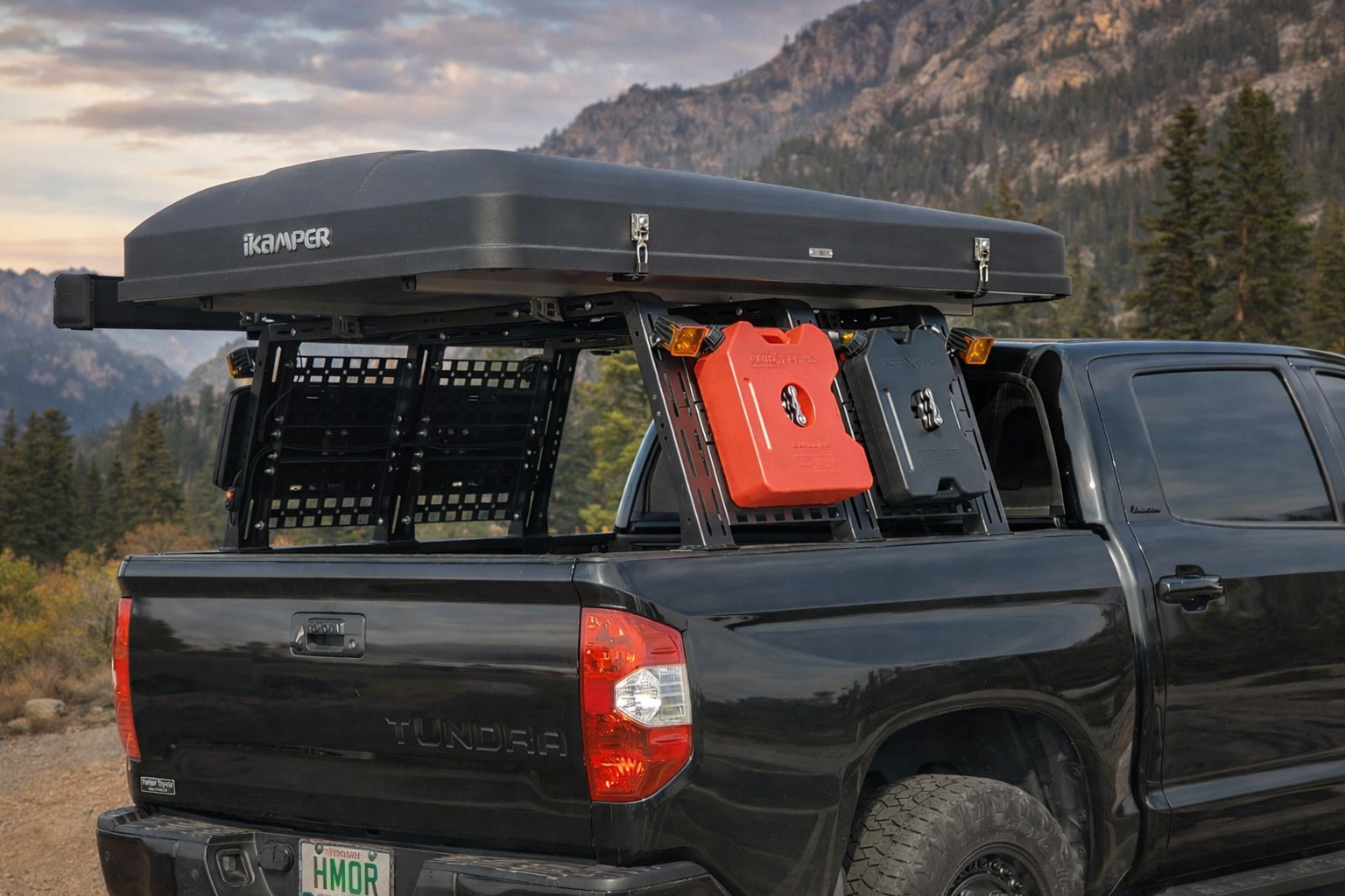 2007-2026 Toyota Tundra ROCK-IT Rack 23 Inch CAD Render View 2 HMOR
