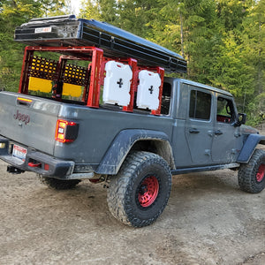 Jeep Gladiator Modular Rack welded base plates