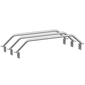 Nissan Frontier 9 Inch Bed Bars 3 Set Heavy Metal Off-Road
