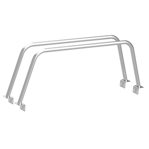 Nissan Titan 23 Inch Bed Bars Bare Steel Heavy Metal Off-Road