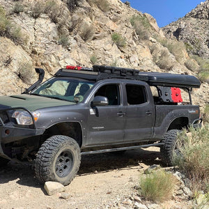 Tacoma Bed Bars 17 Inch 05-21 Three Set Bare Steel Heavy Metal Off-Road