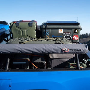 Tacoma Bed Bars 9 Inch 05-21 Pair with Roof Top Tent (RTT) Bare Steel Heavy Metal Off-Road