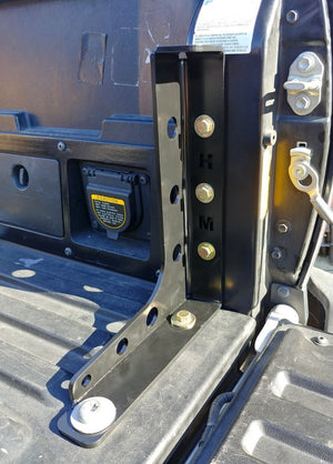 Toyota Tacoma Truck Bed Stiffener Brackets 05-21 Heavy Metal Off-Road