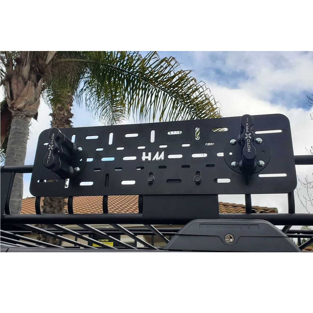 Universal Mounting Plate 25 Inch Powder Coated Heavy Metal Off-Road