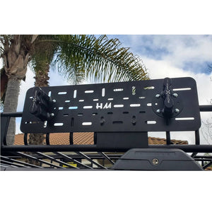 Universal Mounting Plate 25 Inch Powder Coated Heavy Metal Off-Road