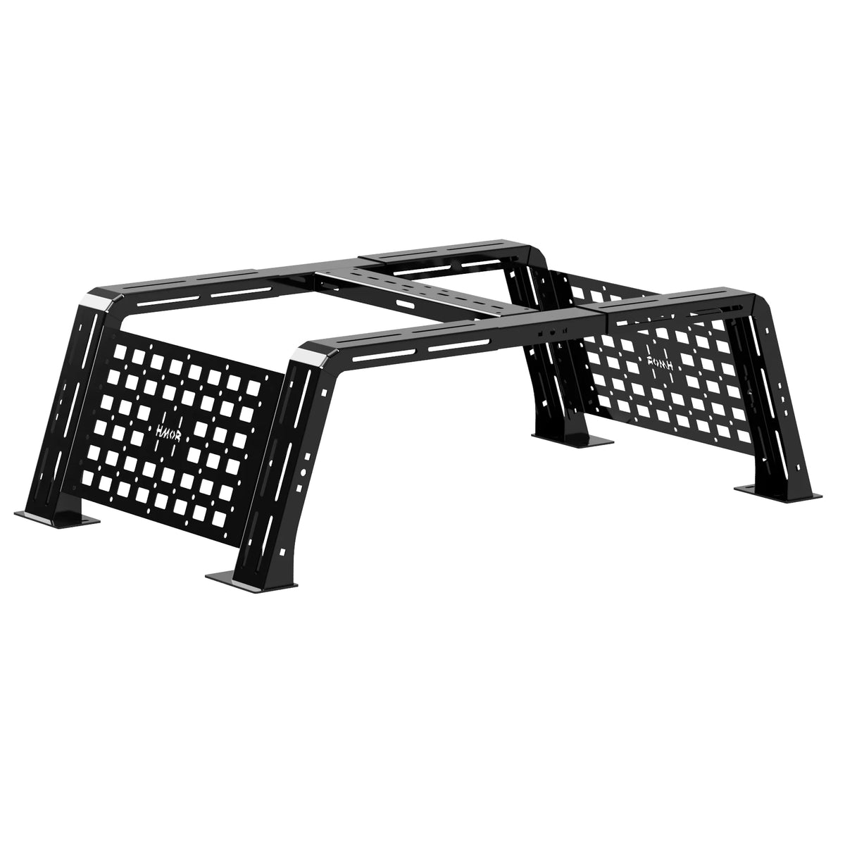 Black ROCK-IT overlanding rack shown on a white background
