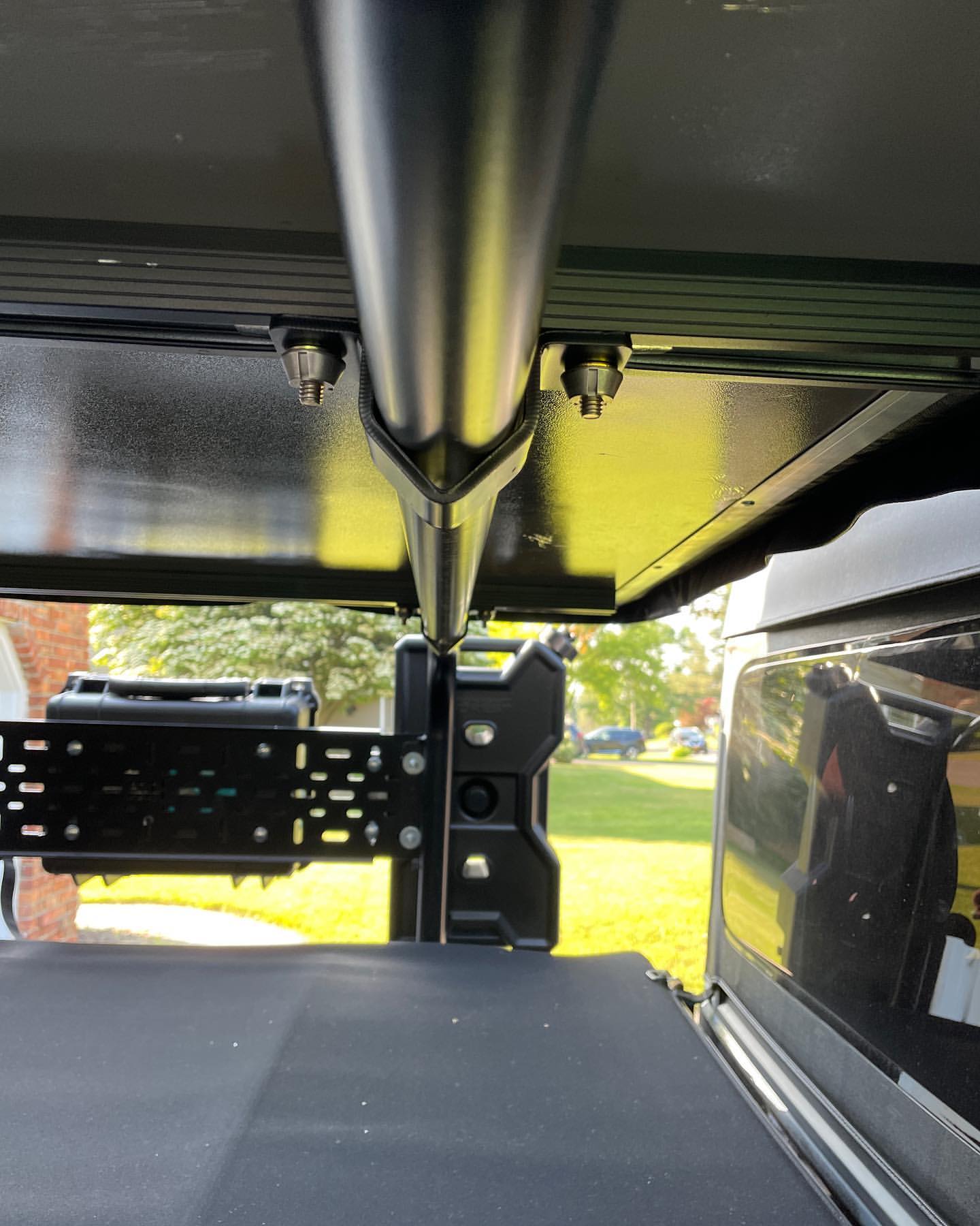 Roof Top Tent Mounting Bracket with Security Hardware