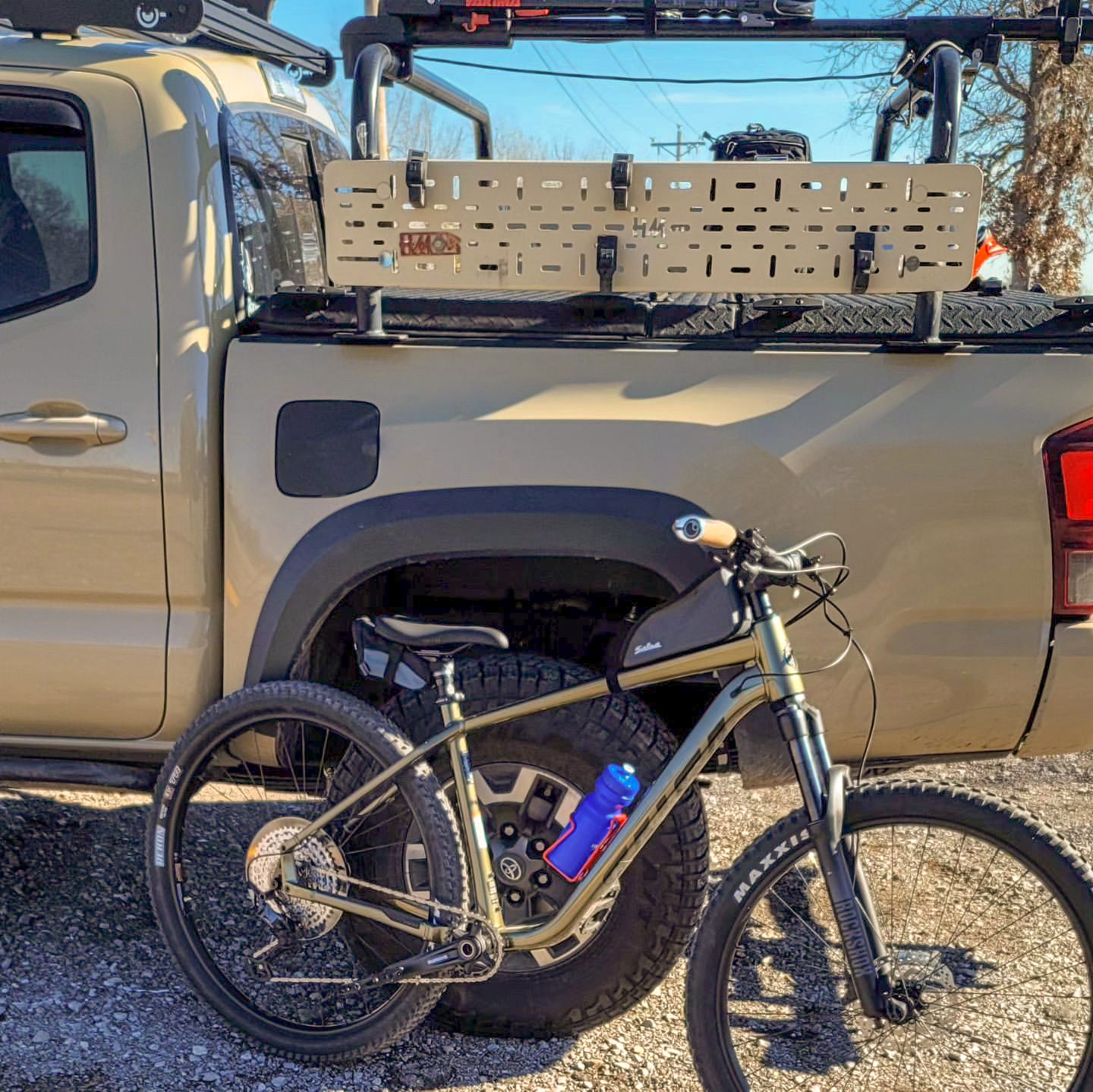 Bed Bars Accessory Mounting Plate 45in HMOR