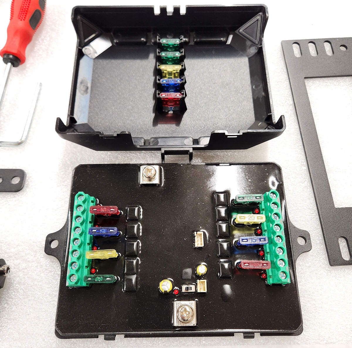 8-Gang Switch Panel Power Distribution System FCK Lightbars