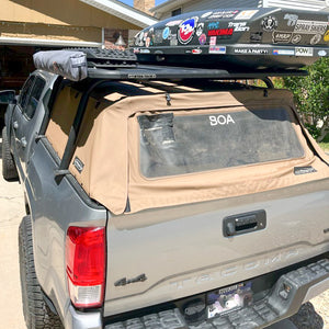 2005-2023 Toyota Tacoma Softopper Bed Bar 21 Inch Pair Heavy Metal Off-Road