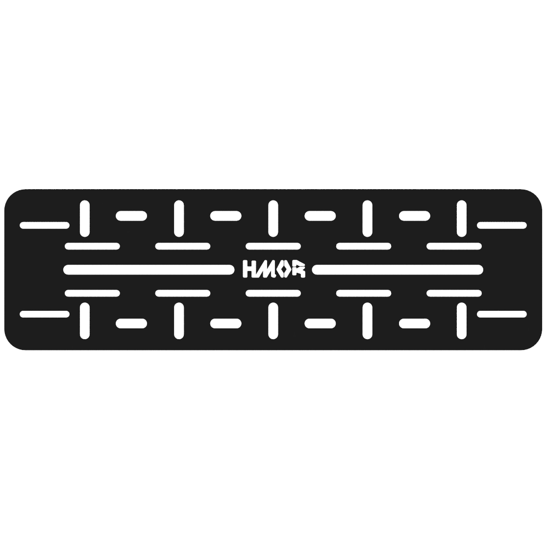 Bed Bars Accessory Mounting Plate 25in HMOR