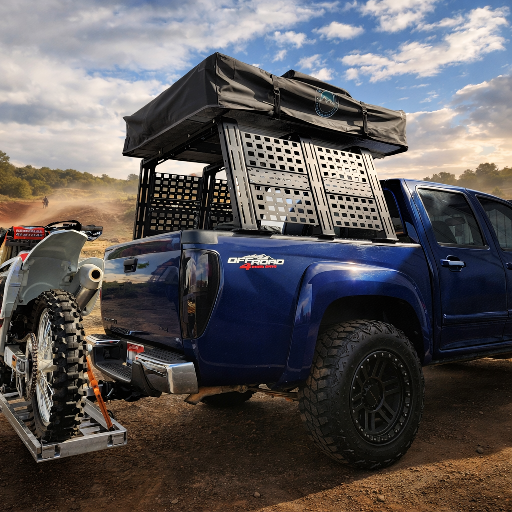 Ruby Canyon Auto Racks 2004-2012 GMC Canyon ROCK-IT Rack HMOR | Full Modular Bed Rack - Heavy ...