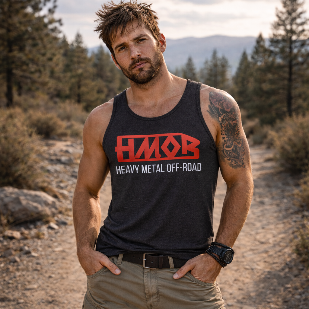 HMOR Men's Black Tank Top