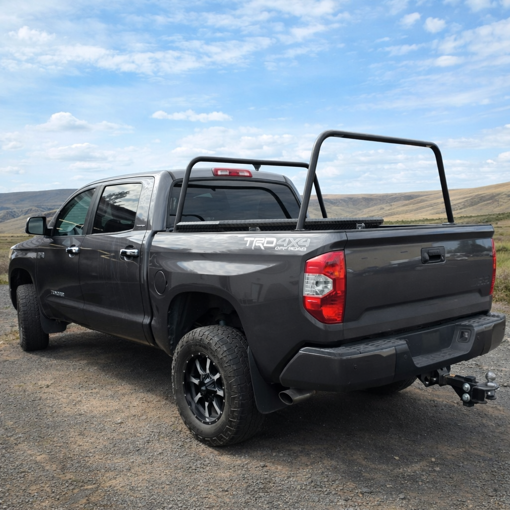 2007-2026 Toyota Tundra Bed Bars 23 Inch CAD Render View 1 HMOR