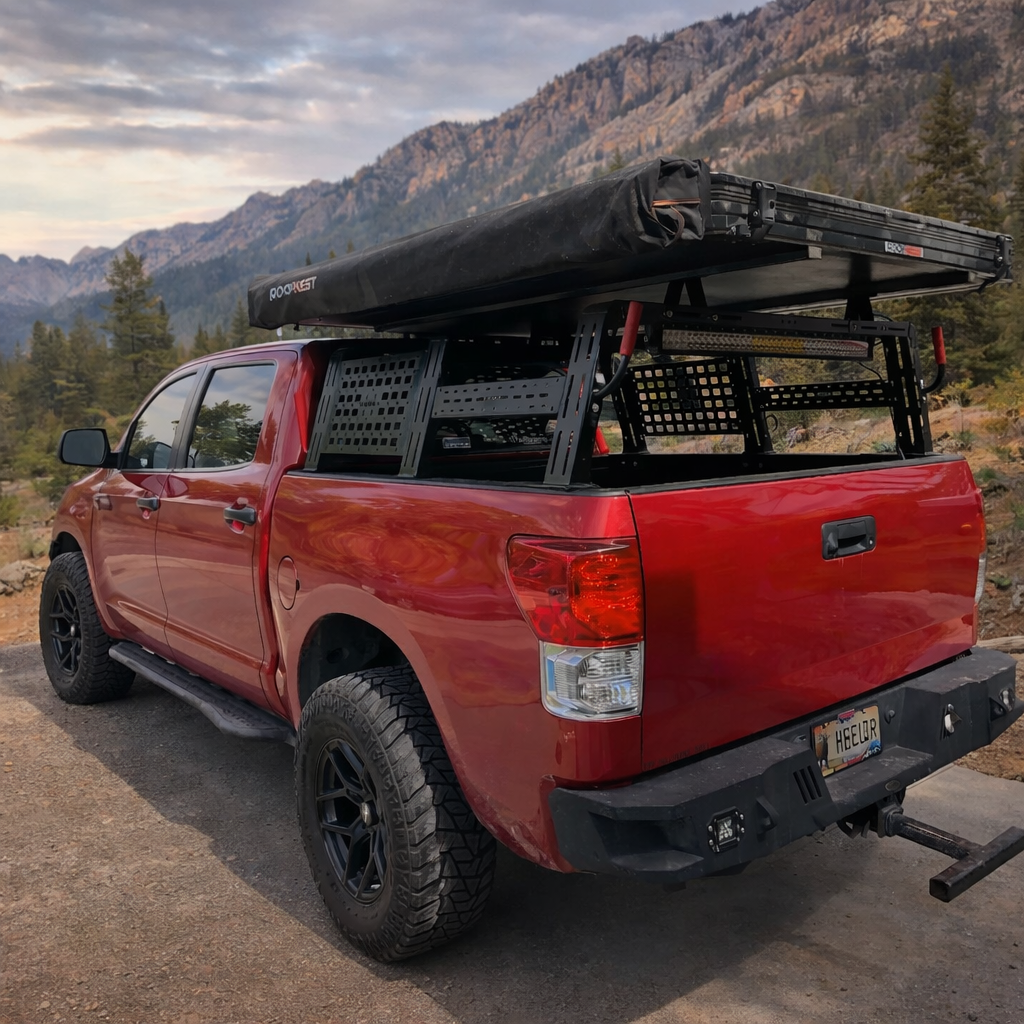 2007-2026 Toyota Tundra ROCK-IT Rack 17 Inch CAD Render View 1 HMOR