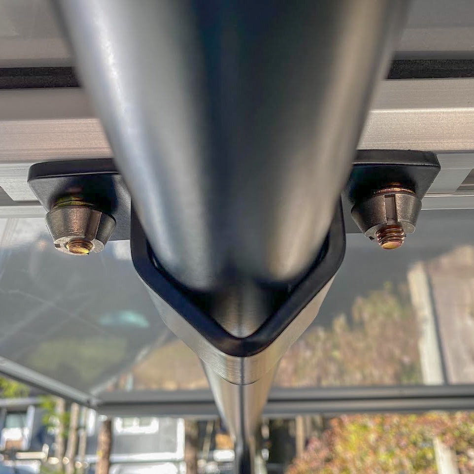 Roof Top Tent Mounting Bracket with Security Hardware