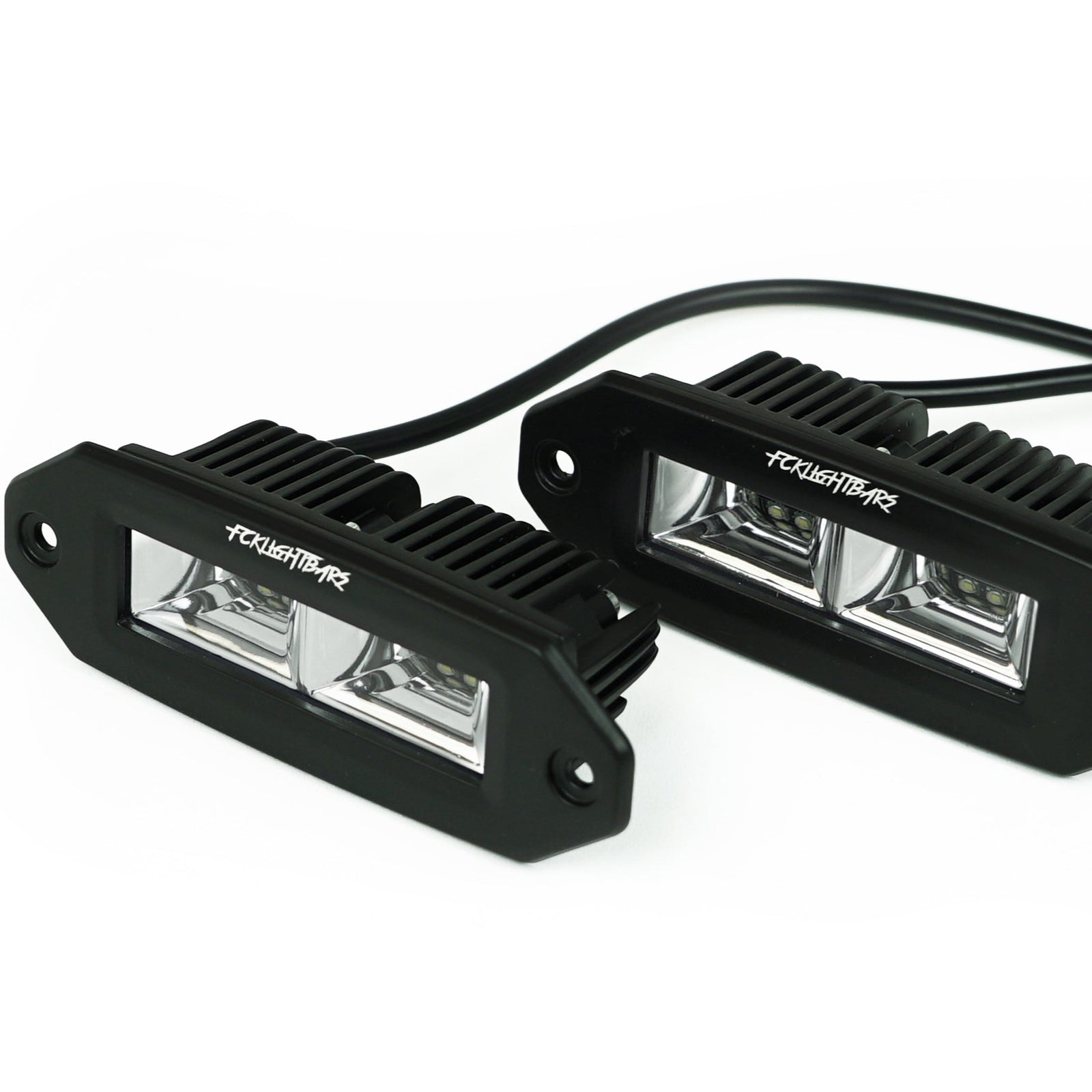 Pair of slim LP-4 flush-mount LED light pods