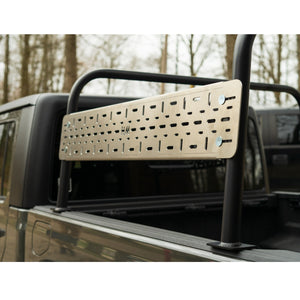 Jeep Gladiator Bed Bars 24 Inch Steel Bare with Mounting Plate Heavy Metal Off-Road