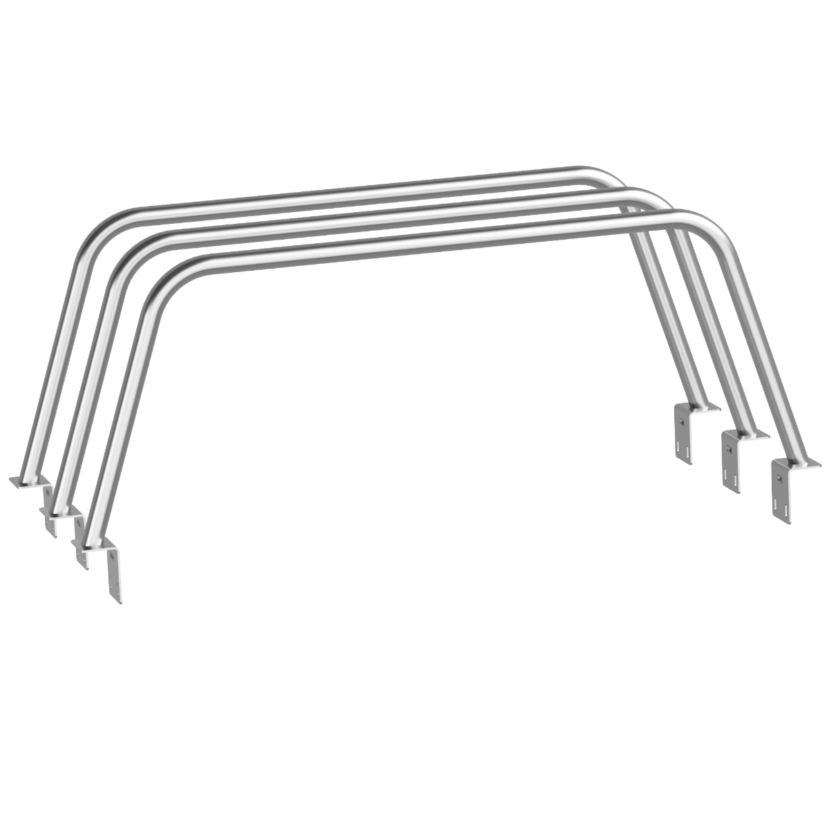 Nissan Frontier 23 Inch Bed Bars 3 Set Heavy Metal Off-Road