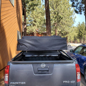 Nissan Frontier 9 Inch Bed Bars with Roof Top Tent (RTT) Heavy Metal Off-Road