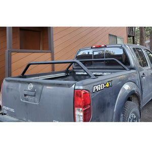 Nissan Frontier 9 Inch Bed Bars Pair with Rack Heavy Metal Off-Road