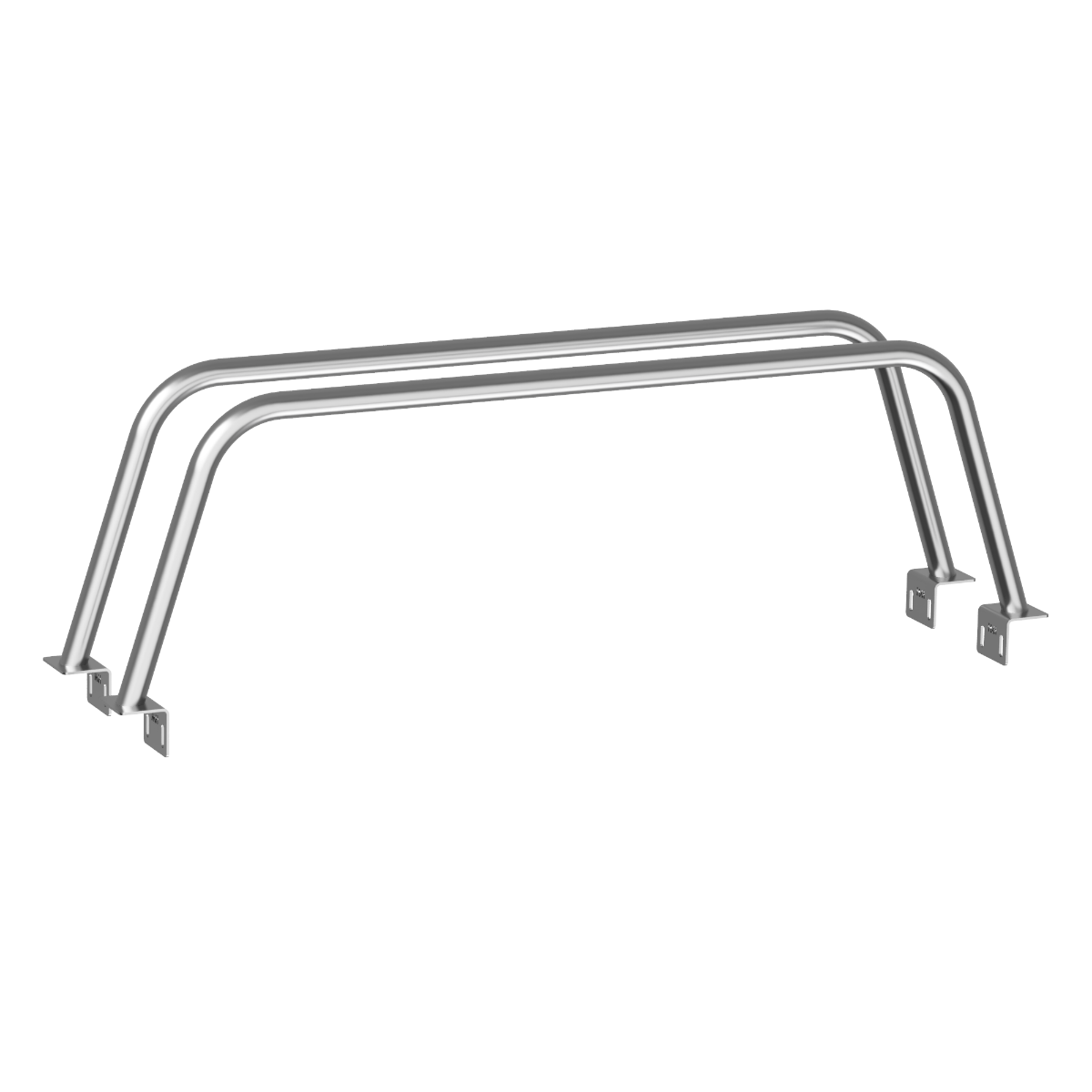 Nissan Titan 19 Inch Bed Bars Bare Steel Heavy Metal Off-Road
