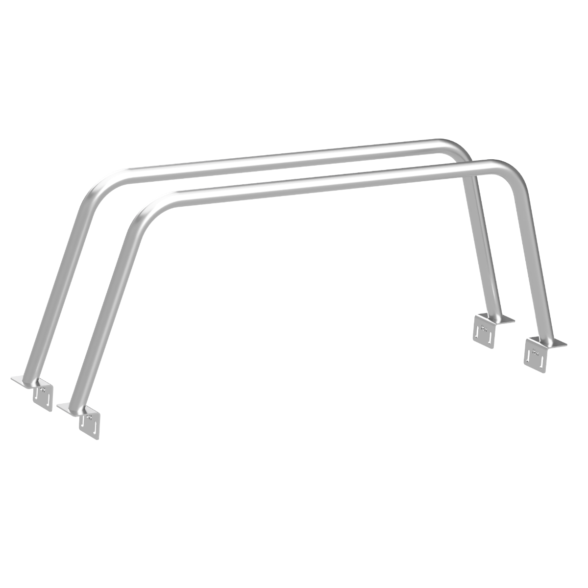 Nissan Titan 23 Inch Bed Bars Bare Steel Heavy Metal Off-Road