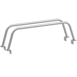 Tacoma Bed Bars 17 Inch 05-21 Pair Bare Steel Heavy Metal Off-Road