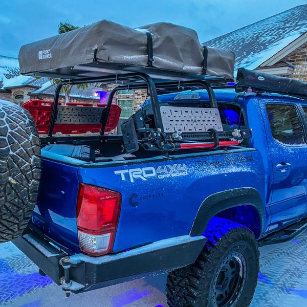 2005 2023 Toyota Tacoma Bed Bar Pair 21 Inch Heavy Metal Off Road