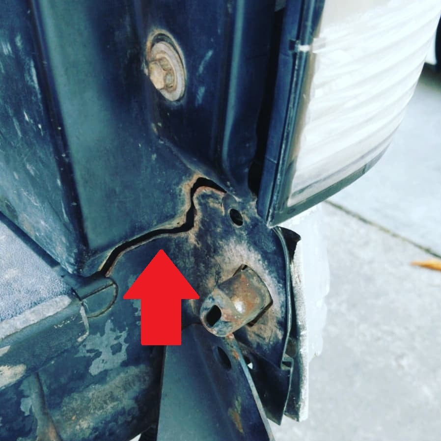 Toyota Tacoma Truck without Bed Stiffener Brackets 05-21 Heavy Metal Off-Road