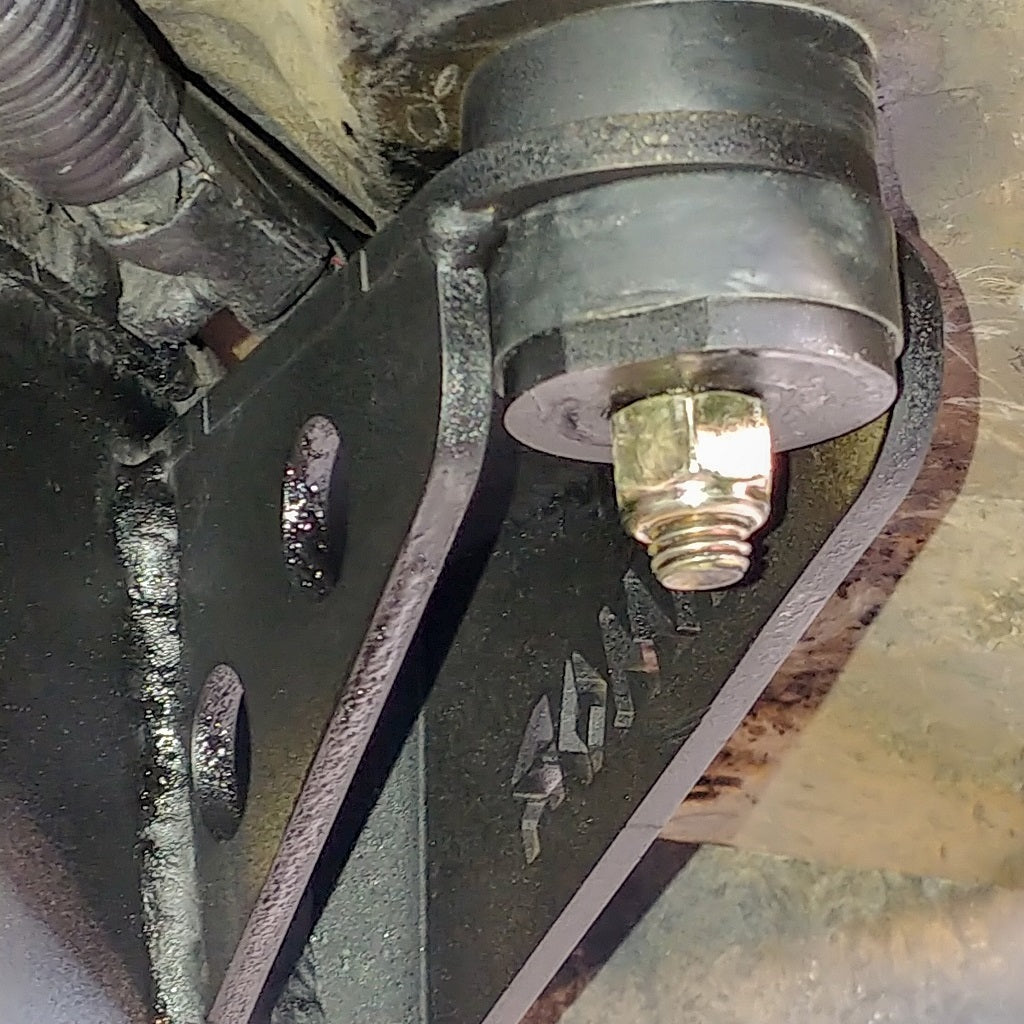 Toyota Tacoma Body Mount Relocation Brackets Welded to Frame 16-21 Pair Heavy Metal Off-Road