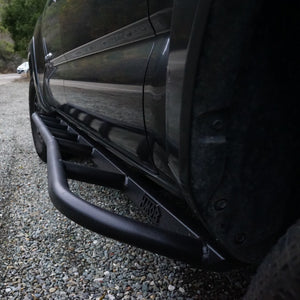 Toyota Tacoma Rock Sliders Bolt On 16-21 Bare Steel Heavy Metal Off-Road
