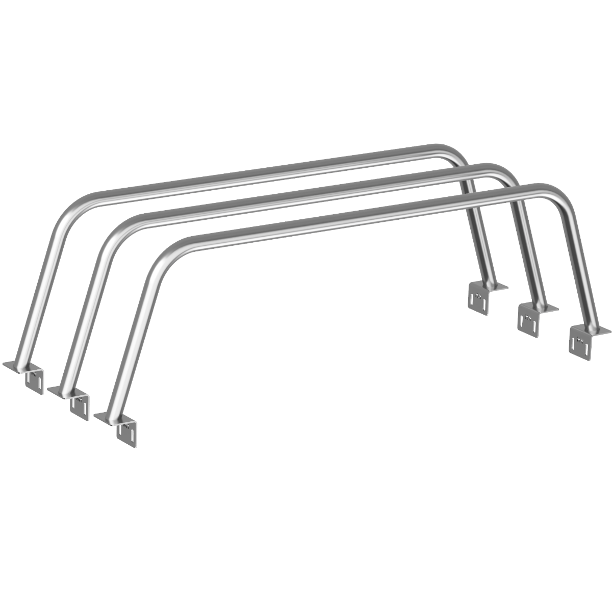 Toyota Tundra 19 Inch Bed Bars Bare Steel Heavy Metal Off-Road